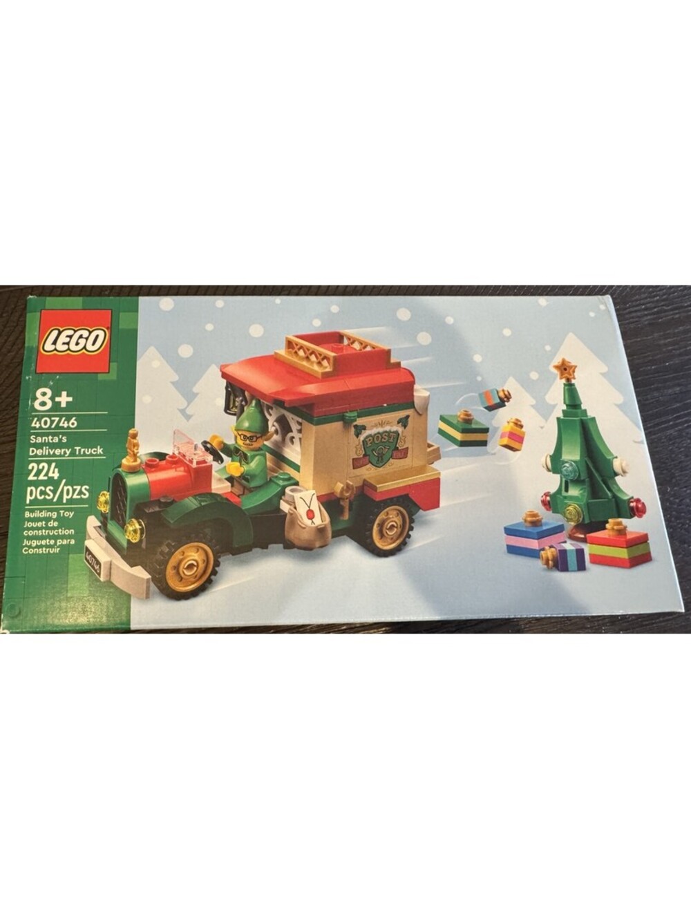 New LEGO Santa's Delivery Truck 224 Pieces